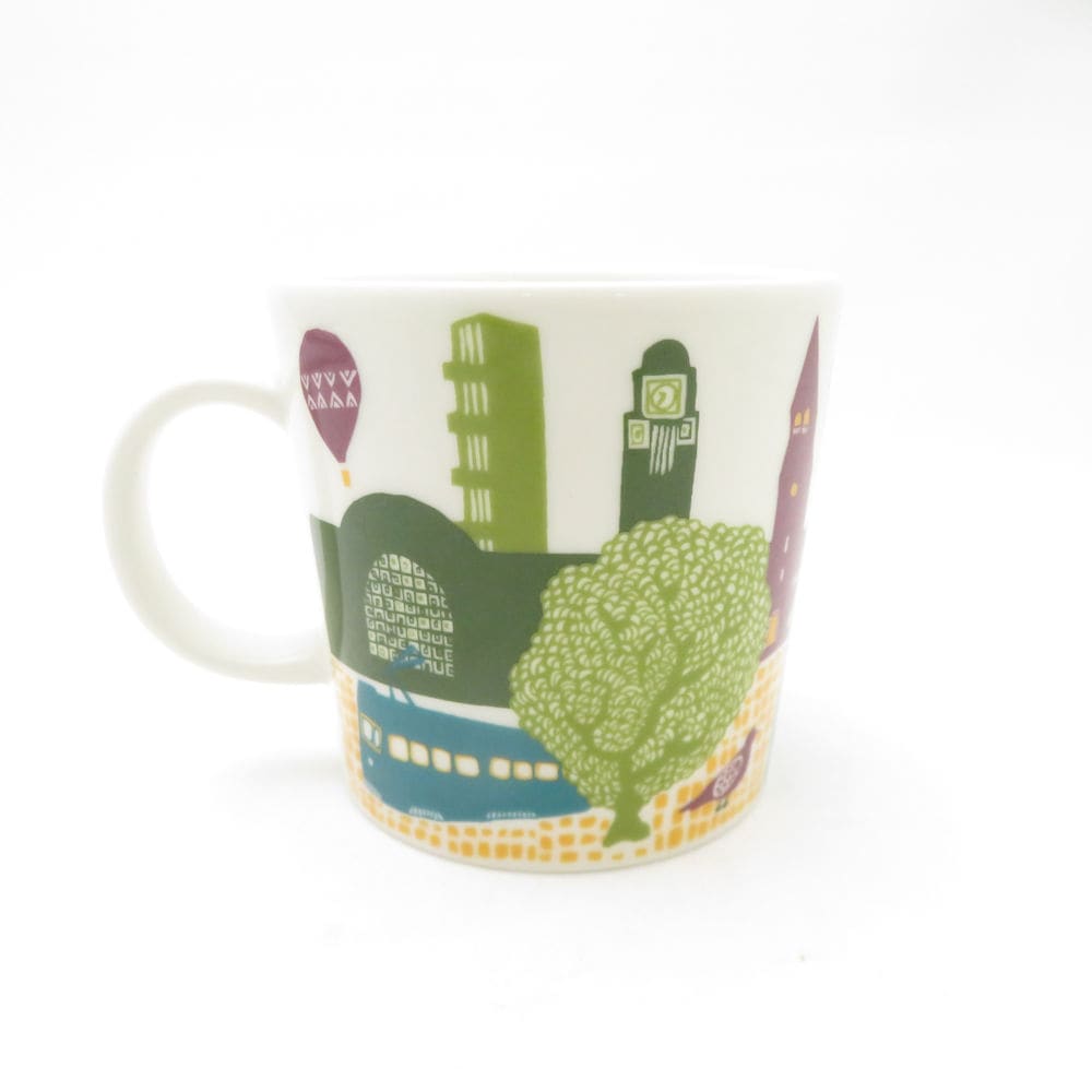 ARABIA アラビア HELSINKI2012 ヘルシンキ ダウンタウン マグカップ 0.3L 限定 コップ 希少 SC9874H1 【中古】