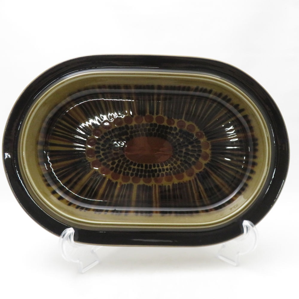 ARABIA アラビア Kosmos オーバルプレート コスモス 大皿 36cmプレート SN443P1 【中古】