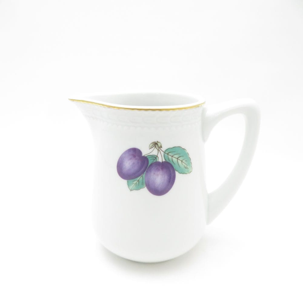 美品 Richard Ginori リチャードジノリ ボンジョルノプルーン クリーマー ミルクピッチャー クリーム SC9906G2 【中古】