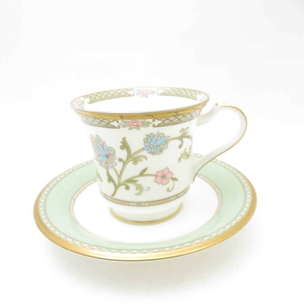 Noritake ノリタケ YOSHINO ヨシノ アメリカンカップ＆ソーサー 花柄 SC9914G2 【中古】