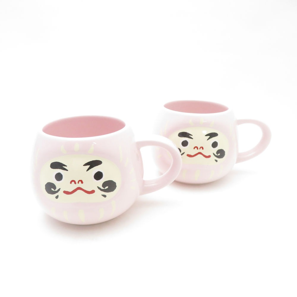 美品 STARBUCKS スターバックス マグだるま 2020年 マグカップ 2点 ペア スタバ ティー コーヒー SU13500Q1 【中古】