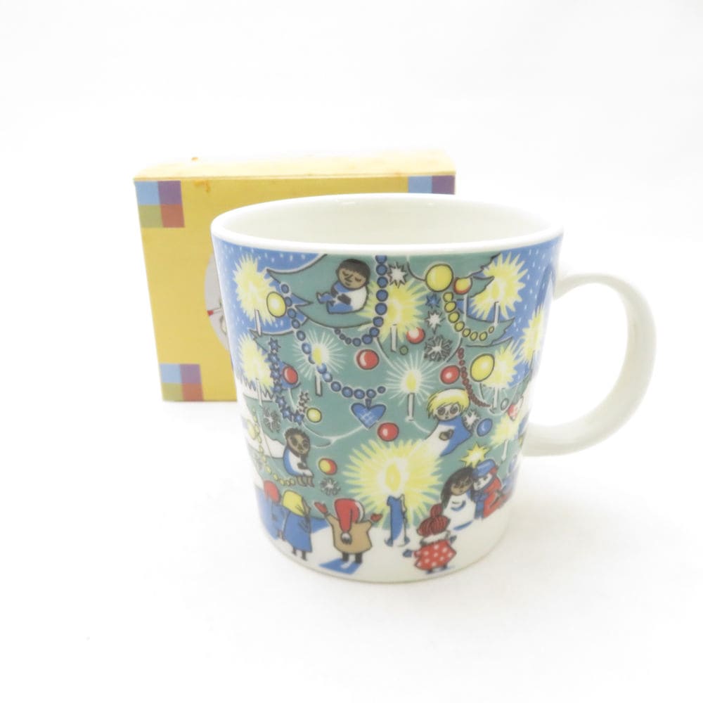 未使用 ARABIA アラビア ムーミンマグ クリスマス 2004-2005年 マグカップ レア 希少 北欧 SO3725J1 【中古】