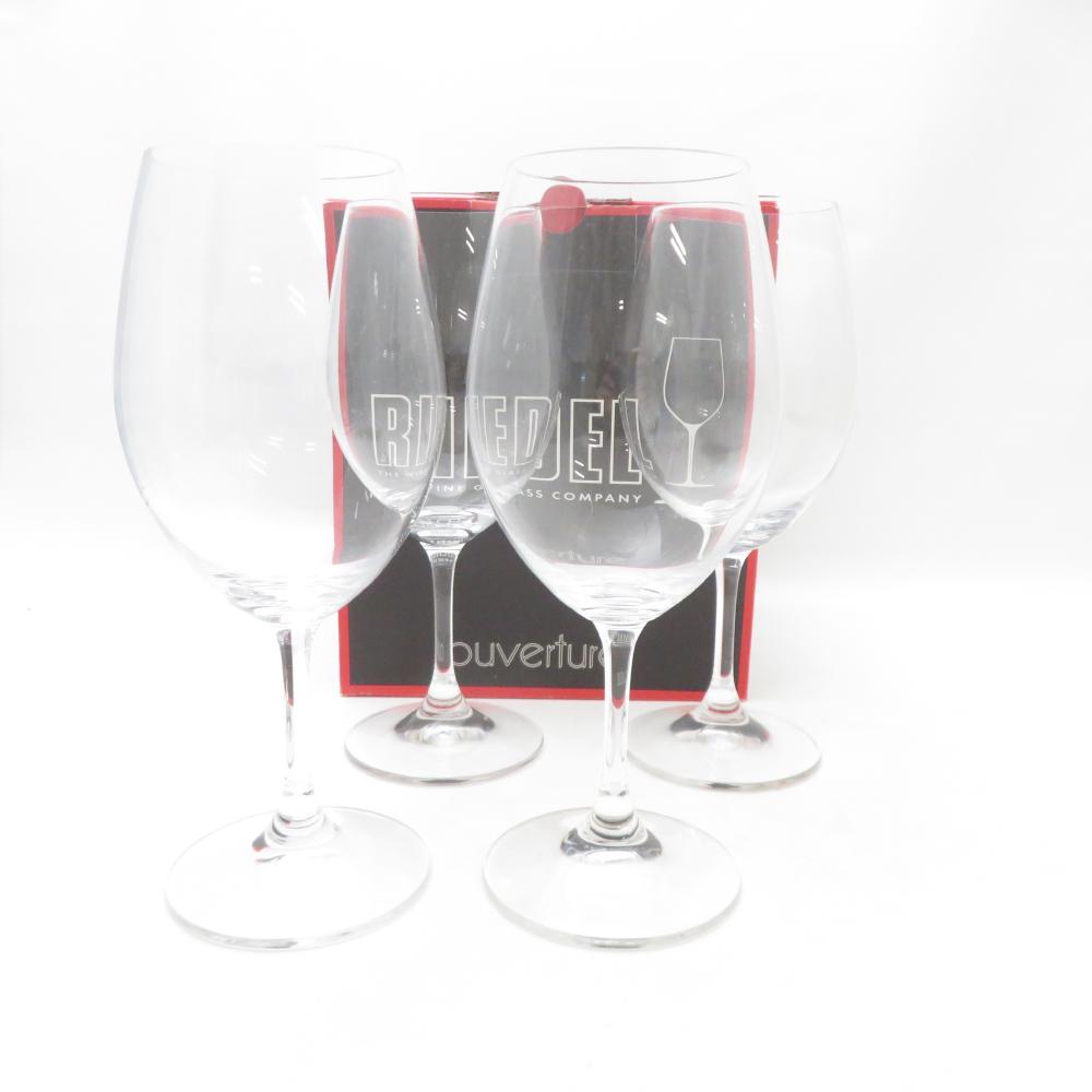 美品 RIEDEL リーデル オヴァチュア 408/00 ワイングラス 4客 セット 赤 REDWINE SU13455A2 【中古】