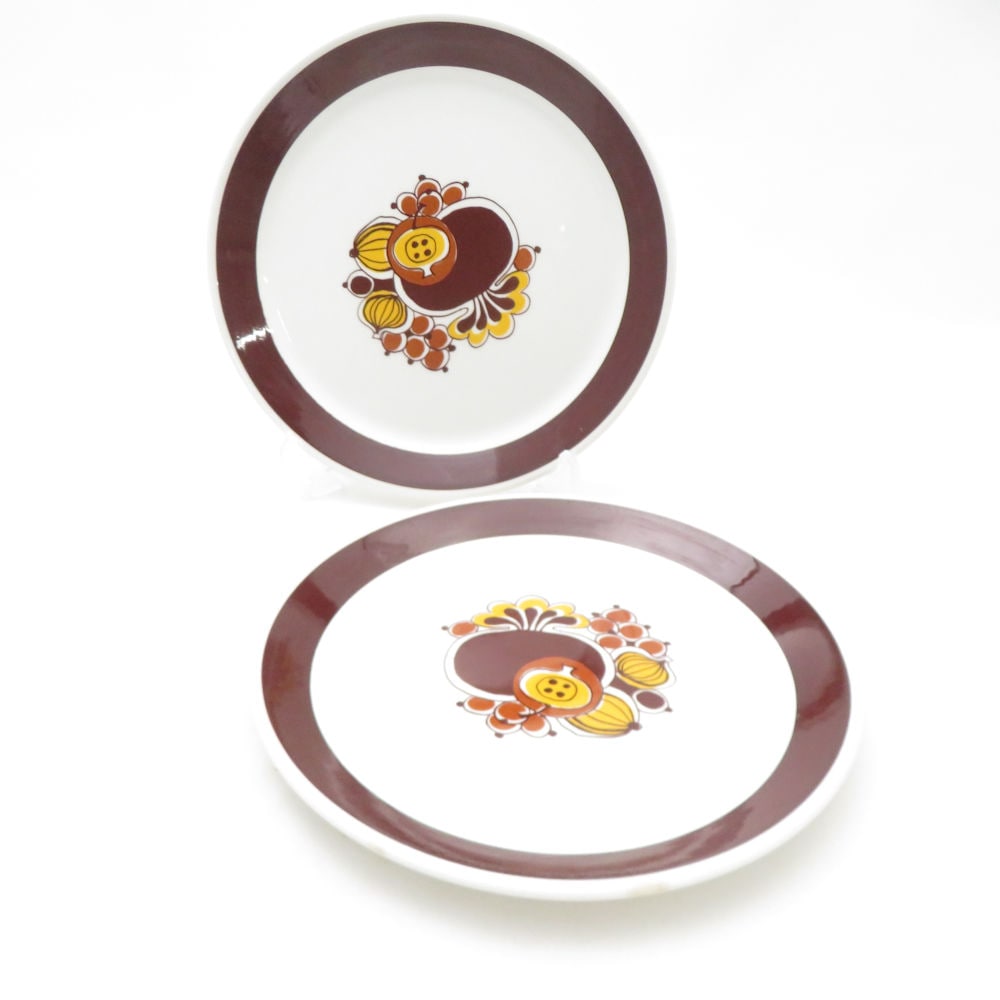 STAVANGERFLINT スタヴァンゲルフリント August オーガスト 中皿 2枚 ペア 17cmプレート SC10118H2 【中古】