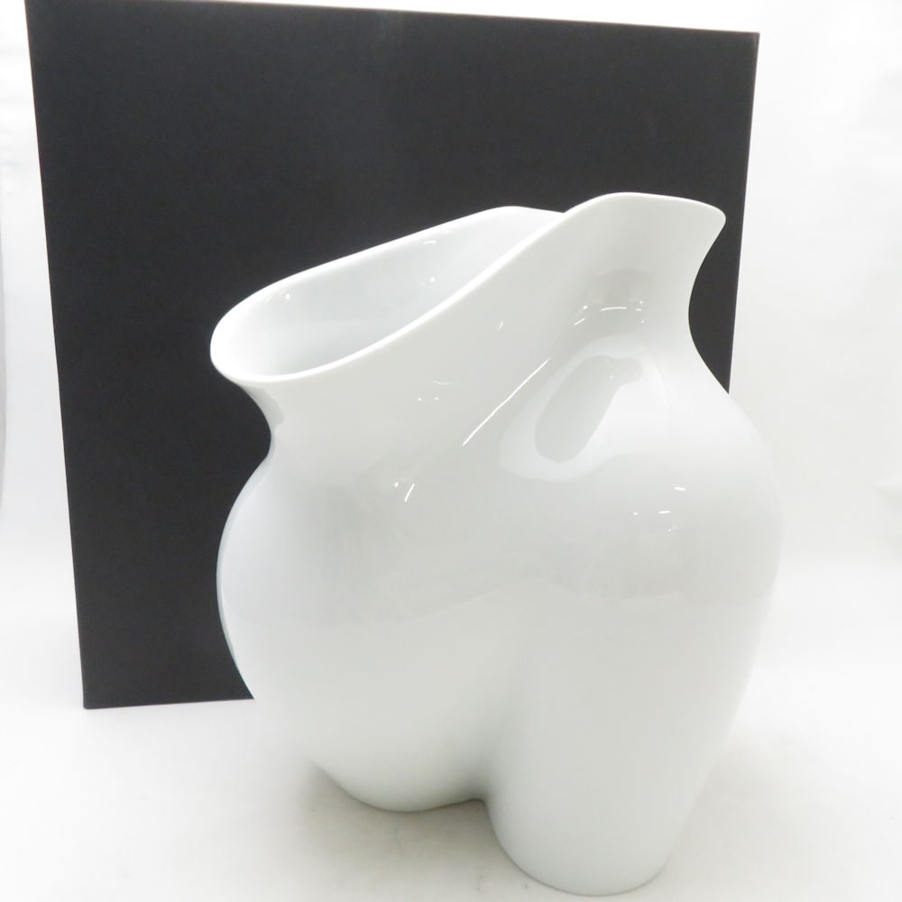 未使用 Rosenthal ローゼンタール La Chute ラシュート 花瓶 スタジオライン フラワーベース SM5130Z 【中古】