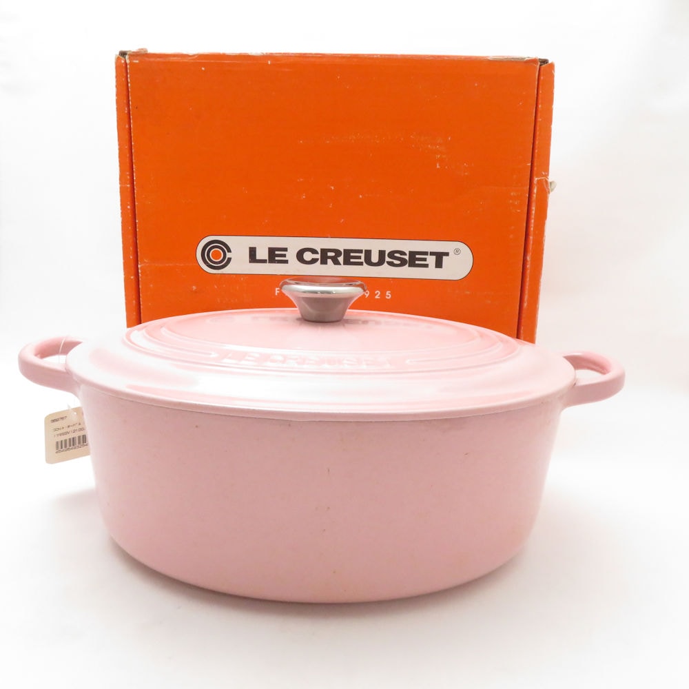 Le Creuset ルクルーゼ ココット オーバル 両手鍋 1点 鋳物ホーロー
