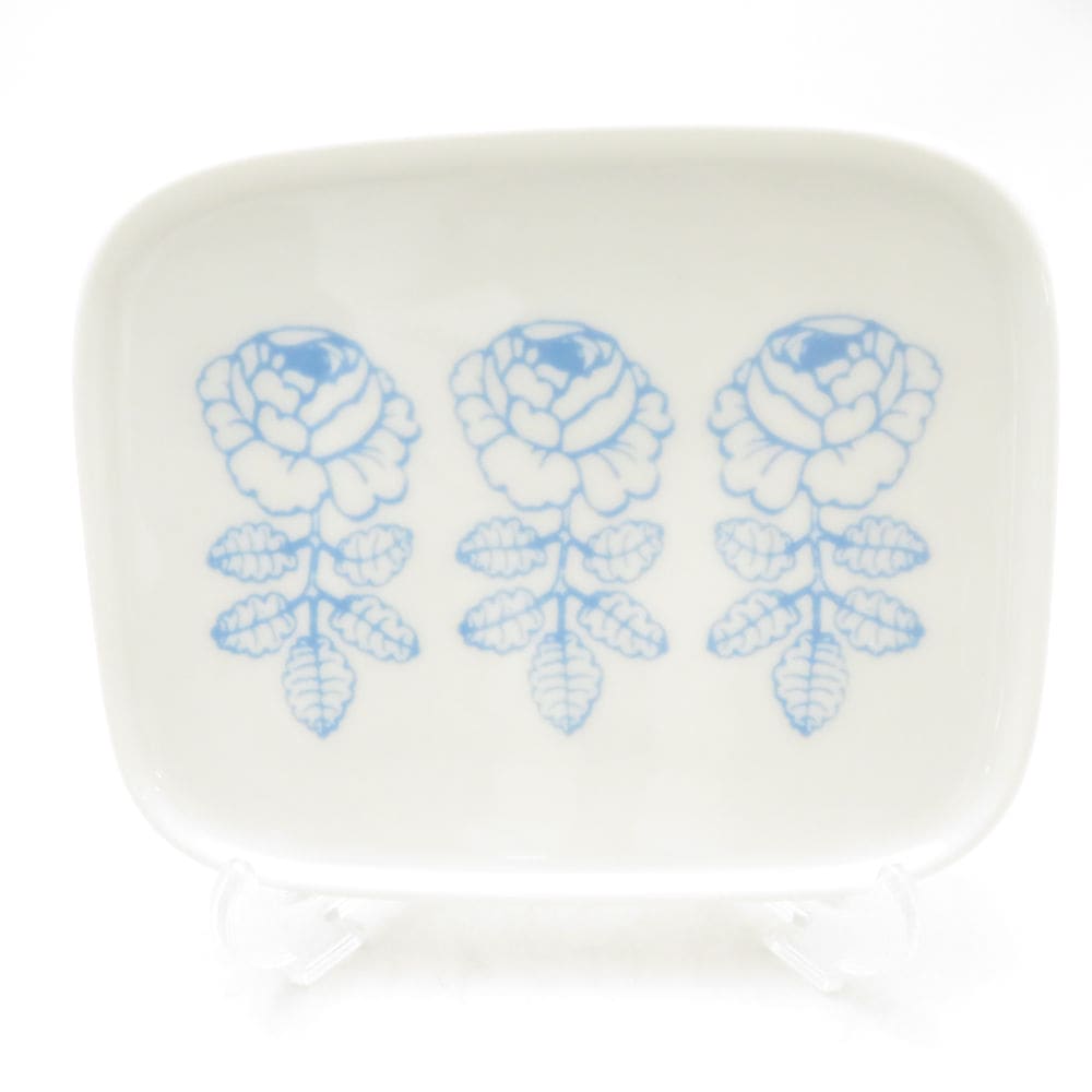 美品 marimekko マリメッコ ヴィヒキルース スクエアプレート 15cm 角皿 小皿 日本限定 北欧 SC10406G1 【中古】