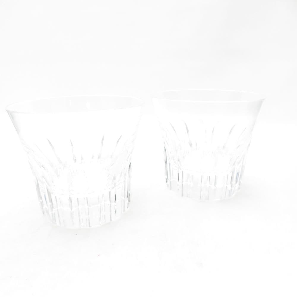 Baccarat バカラ エトナ タンブラー 2点 ペア ロックグラス オールドファッション SC10847B3 【中古】