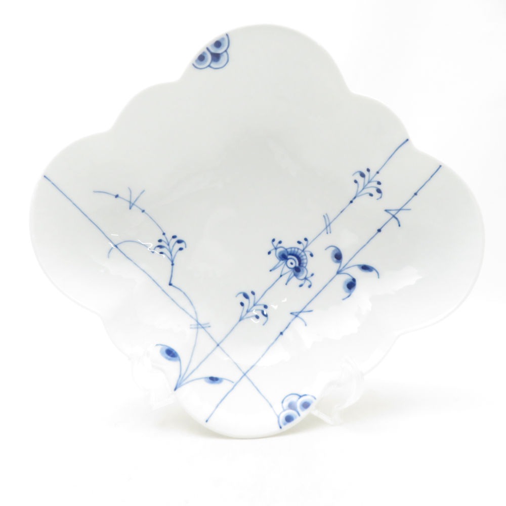 ROYAL COPENHAGEN ロイヤルコペンハーゲン ブルーパルメッテ フラワーボウル 26cm ディーププレート SO3842B4 【中古】