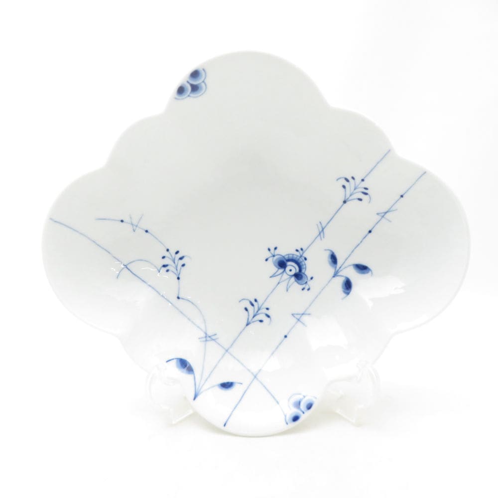 ROYAL COPENHAGEN ロイヤルコペンハーゲン ブルーパルメッテ フラワーボウル 26cm ディーププレート SO3843B4 【中古】