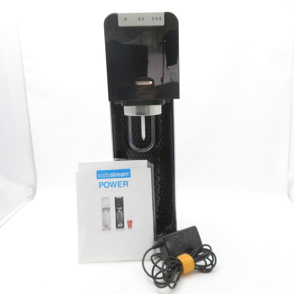 美品 sodastream ソーダストリーム PWR-001 パワー 炭酸水メーカー 家庭用 SN504Z 【中古】