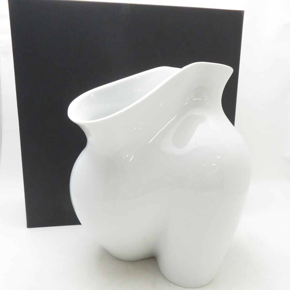 未使用 Rosenthal ローゼンタール La Chute ラシュート 花瓶 スタジオライン フラワーベース SM5130Z 【中古】