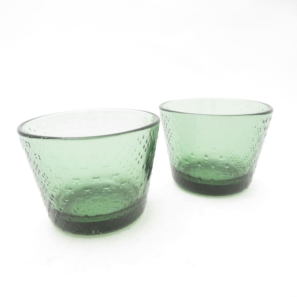 未使用 iittala イッタラ ツンドラ タンブラー 2点 ペア 160ml パイングリーン 北欧 SC10683V2 【中古】