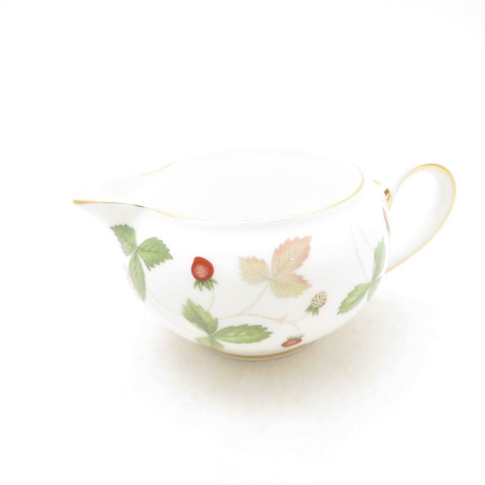 美品 WEDGWOOD ウェッジウッド ワイルドストロベリー クリーマー ミルク クリーム ピッチャー SC10652 【中古】