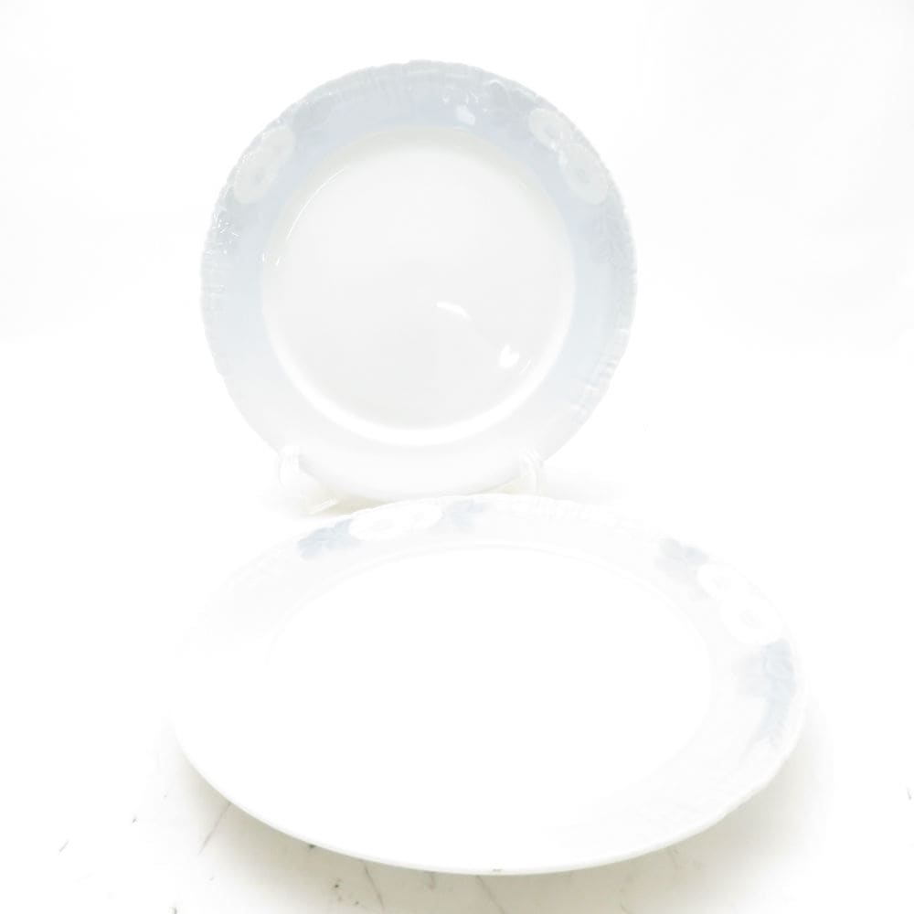 美品 ROYAL COPENHAGEN ロイヤルコペンハーゲン ミッドサマーナイトドリーム(真夏の夜の夢) 中皿 2枚 ペア 22cmプレート SC10935X1 【中古】