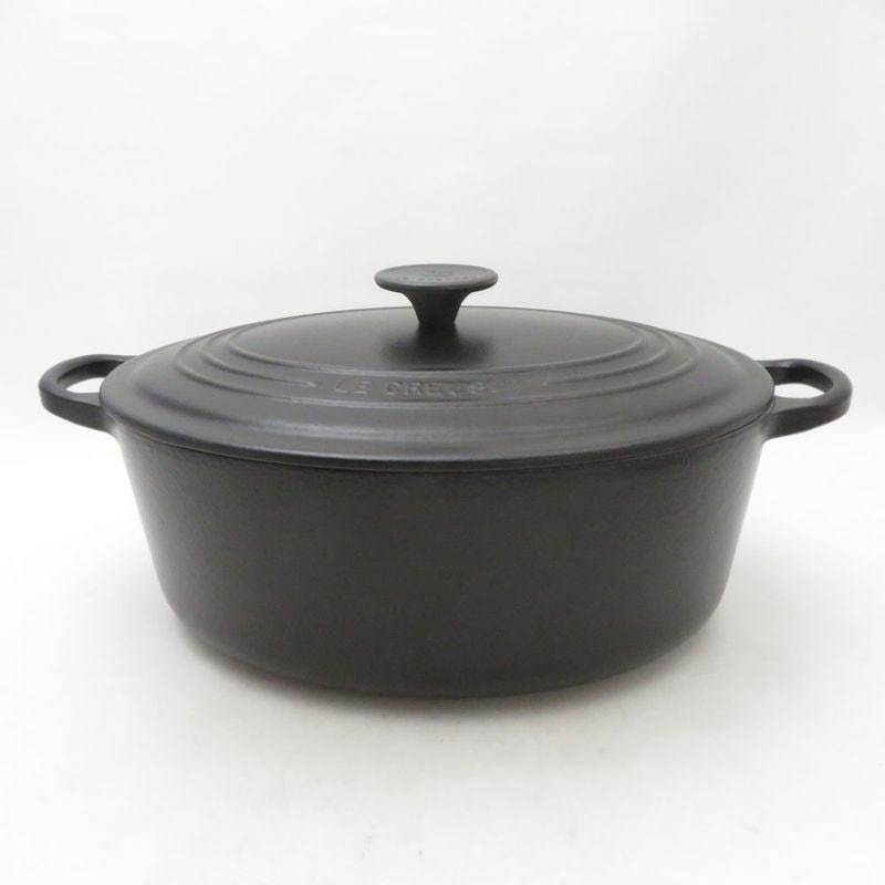 美品 Le Creuset ルクルーゼ ココット オーバル 両手鍋 29cm 4.7L ホーロー SD199C1 【中古】