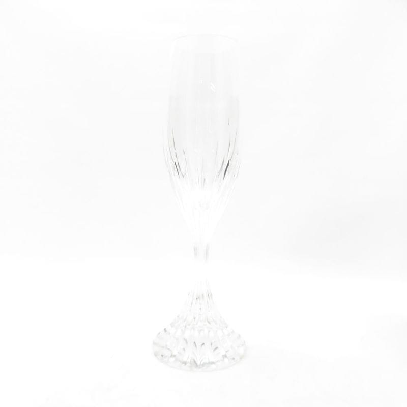 美品 Baccarat バカラ マッセナ シャンパングラス H22cm シャンパンフルート SC10989C 【中古】