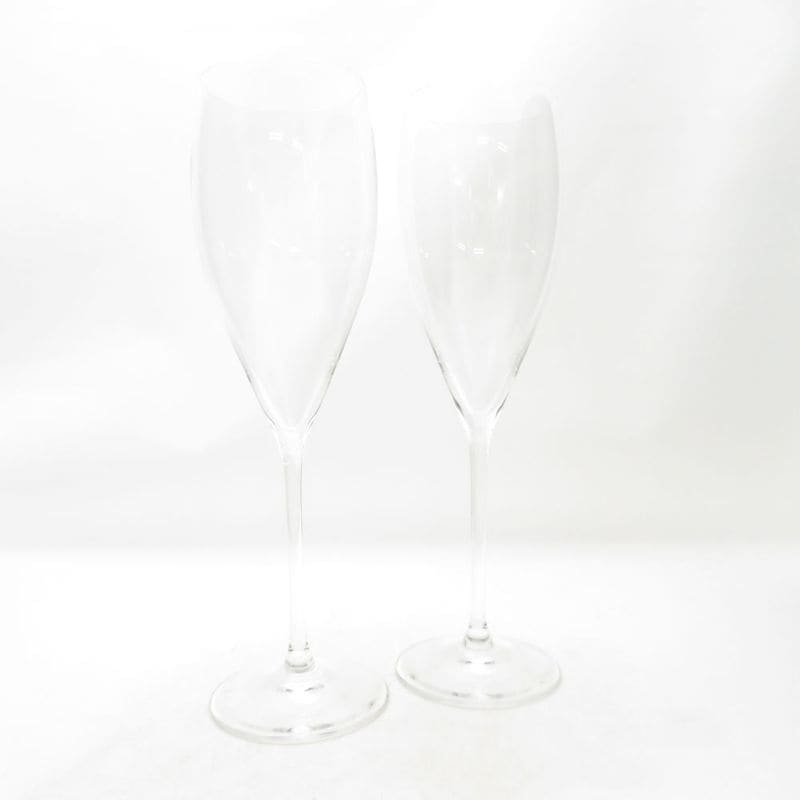 未使用 RIEDEL リーデル ヴィノム ヴィンテージ・シャンパーニュ シャンパングラス 2客 ペア H25cm 6416/28 スパークリングワイン SC10995Z 【中古】
