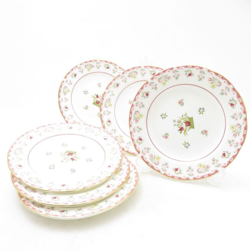 美品 Noritake ノリタケ フェアモント FAIRMONT 大皿 5枚 27cmプレート