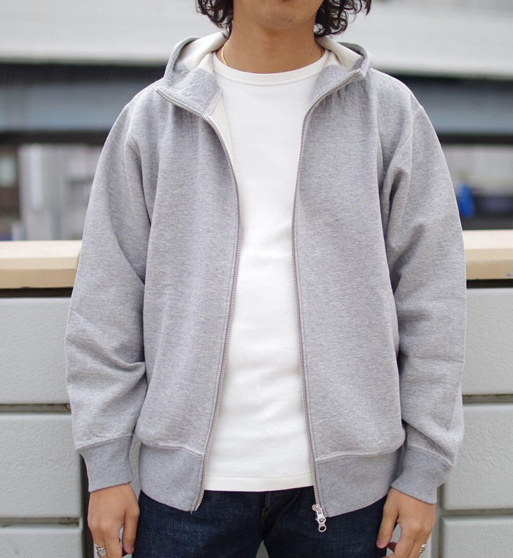 Cardboard Zipper Sweat (HEATHER GRAY)