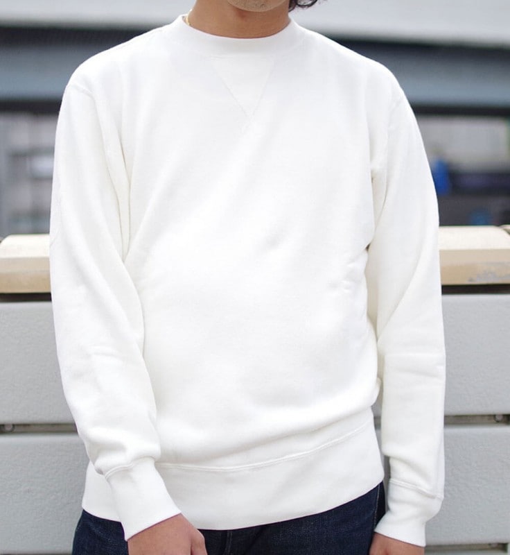 Stretch Fleece Sweat (WHITE)