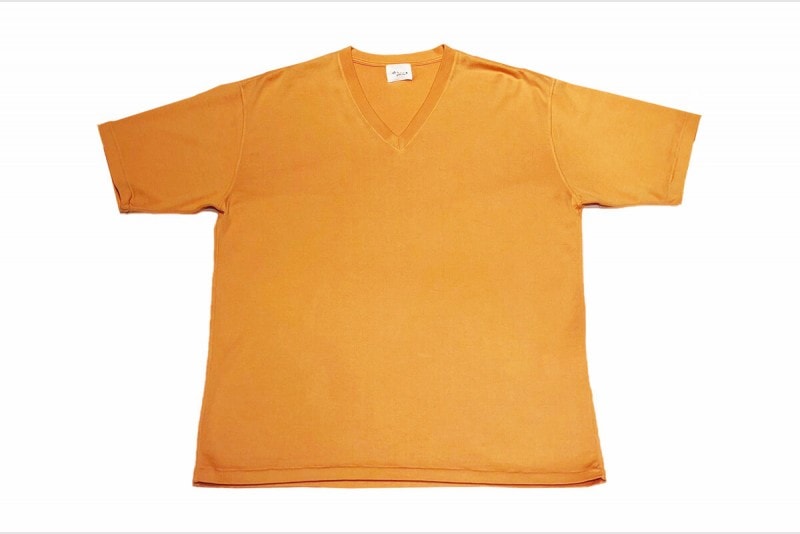 No Fuzzing v-tee （orange）