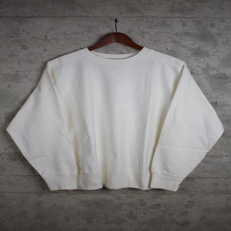 fleece machine brushed reverse(off white)