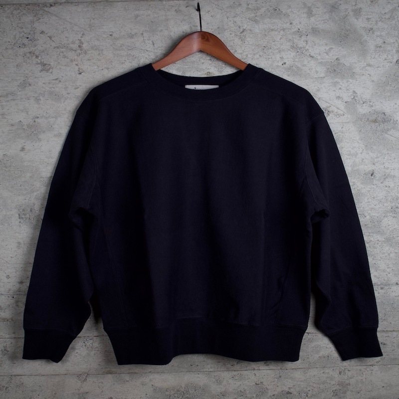 fleece machine brushed reverse(black navy)