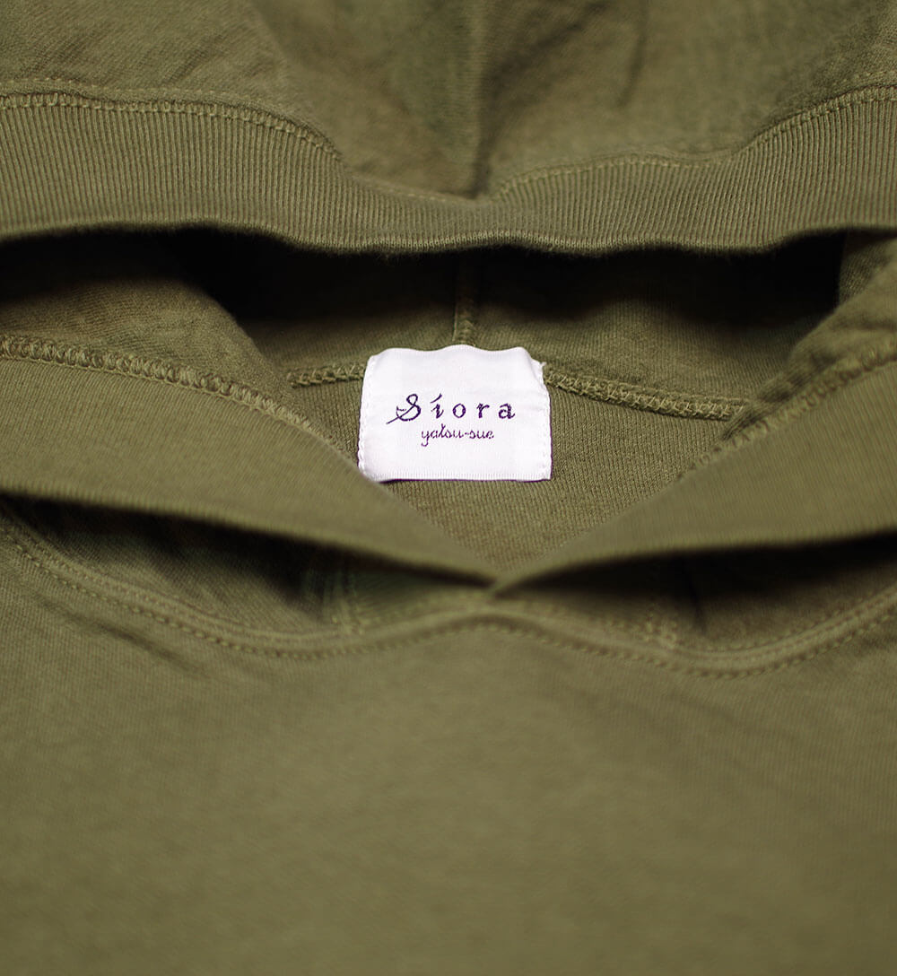 Cardboard Pullover Hooded Sweat (KAHKI)