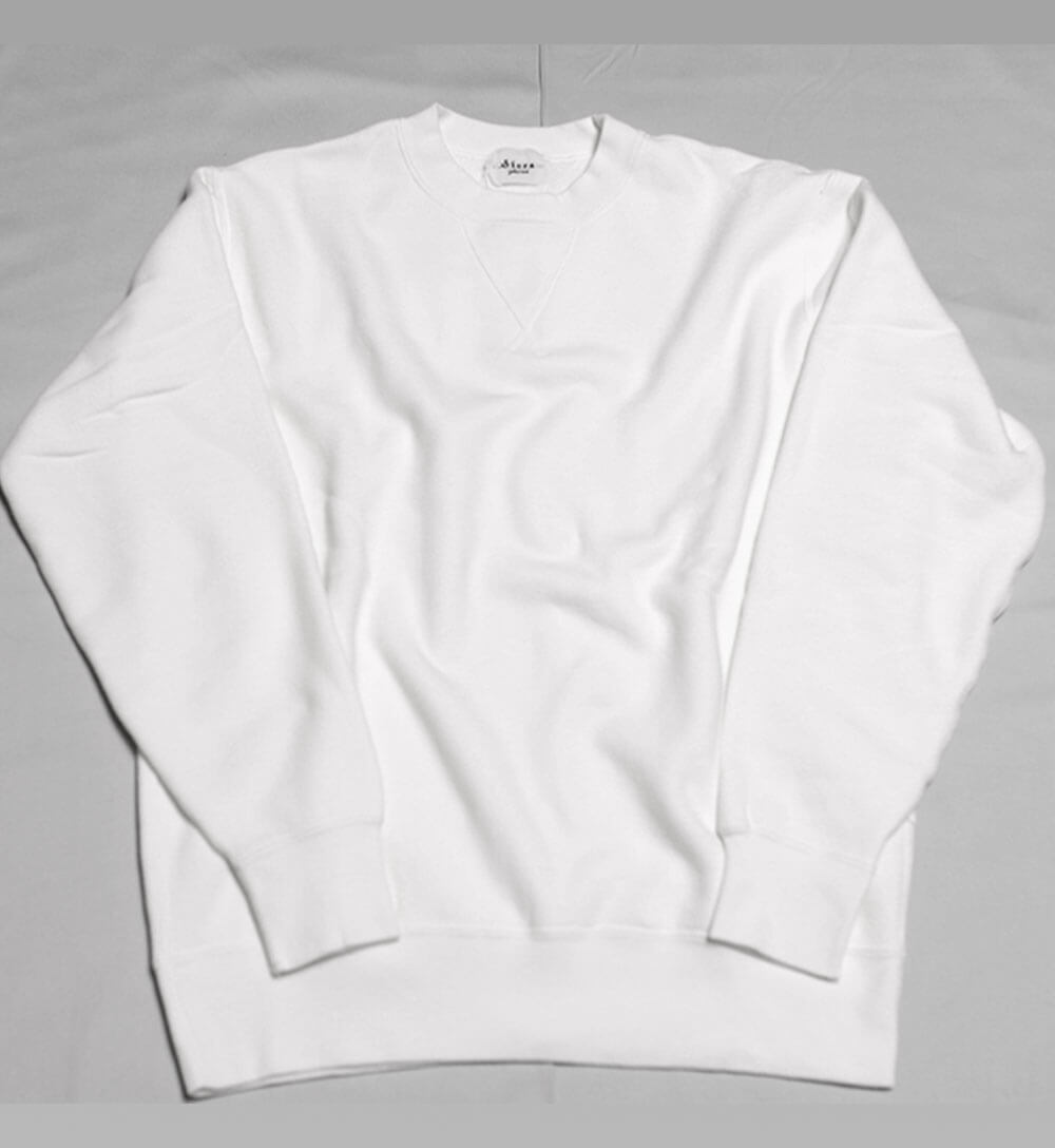 Stretch Fleece Sweat (WHITE)