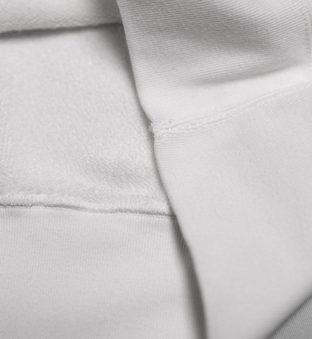 Stretch Fleece Sweat (WHITE)