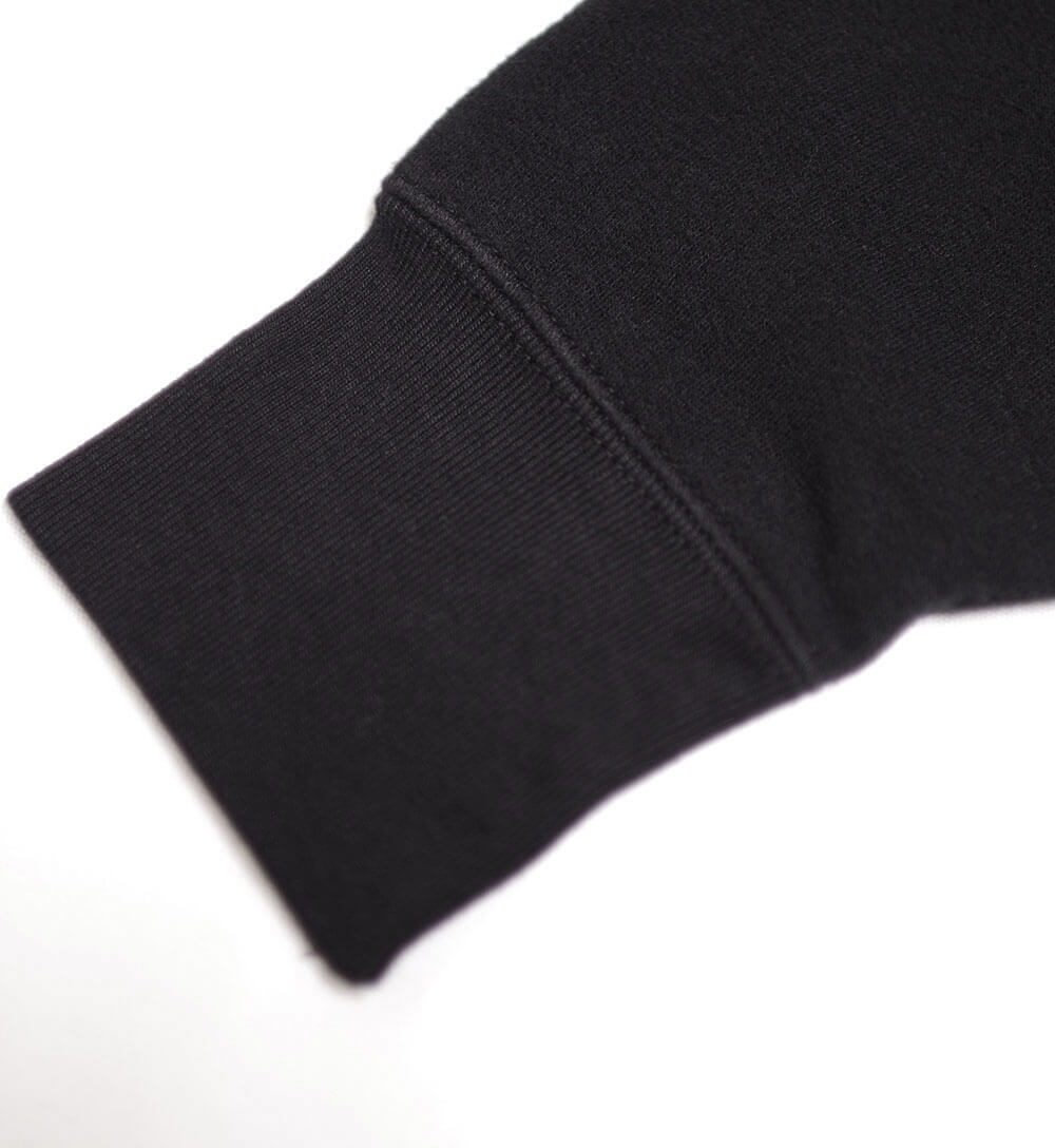Stretch Fleece Sweat (BLACK)