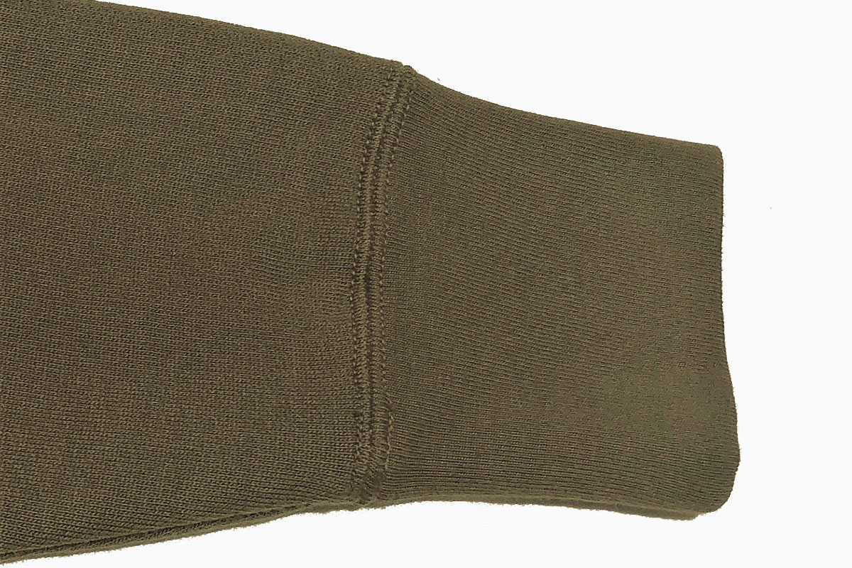 extra long cotton Brushed Parka （olive green）
