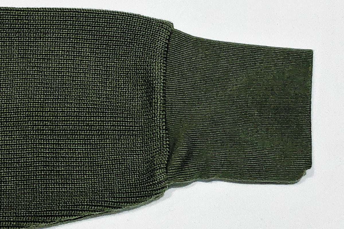 rib stitch knit reverse （olive）