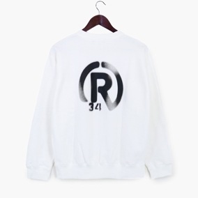 【WHITE/Lのみ】SPRAY PAINT SWEAT SHIRT|トップス|メンズ