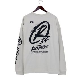 【GRAY/Mのみ】CIRCLE R LONG SLEEVE T-SHIRT|トップス|メンズ