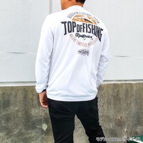 【WHITE/Lのみ】TOP OF FISHING DRY LONG T-SHIRT|トップス|フィッシング