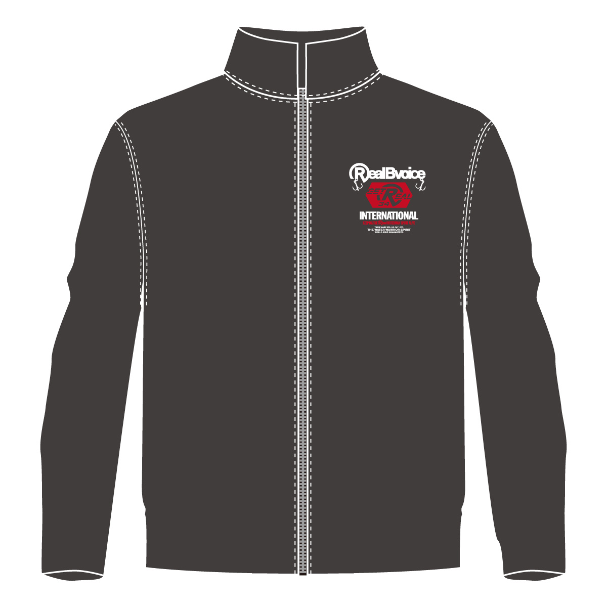 FISHING RBV INT DRY ZIP JKT BIG SIZE