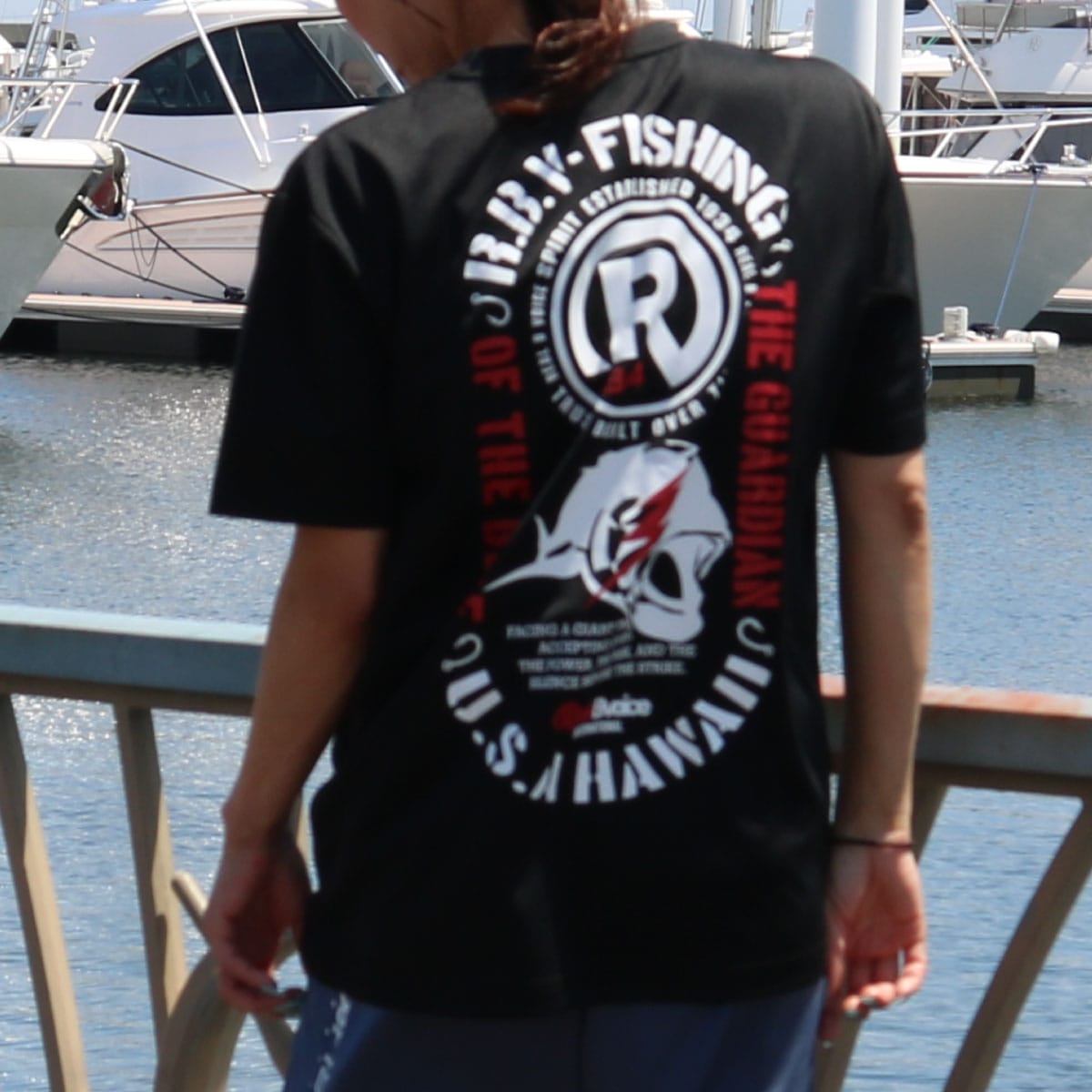 FISHING REALBVOICE サンダーGT DRY T-SHIRT