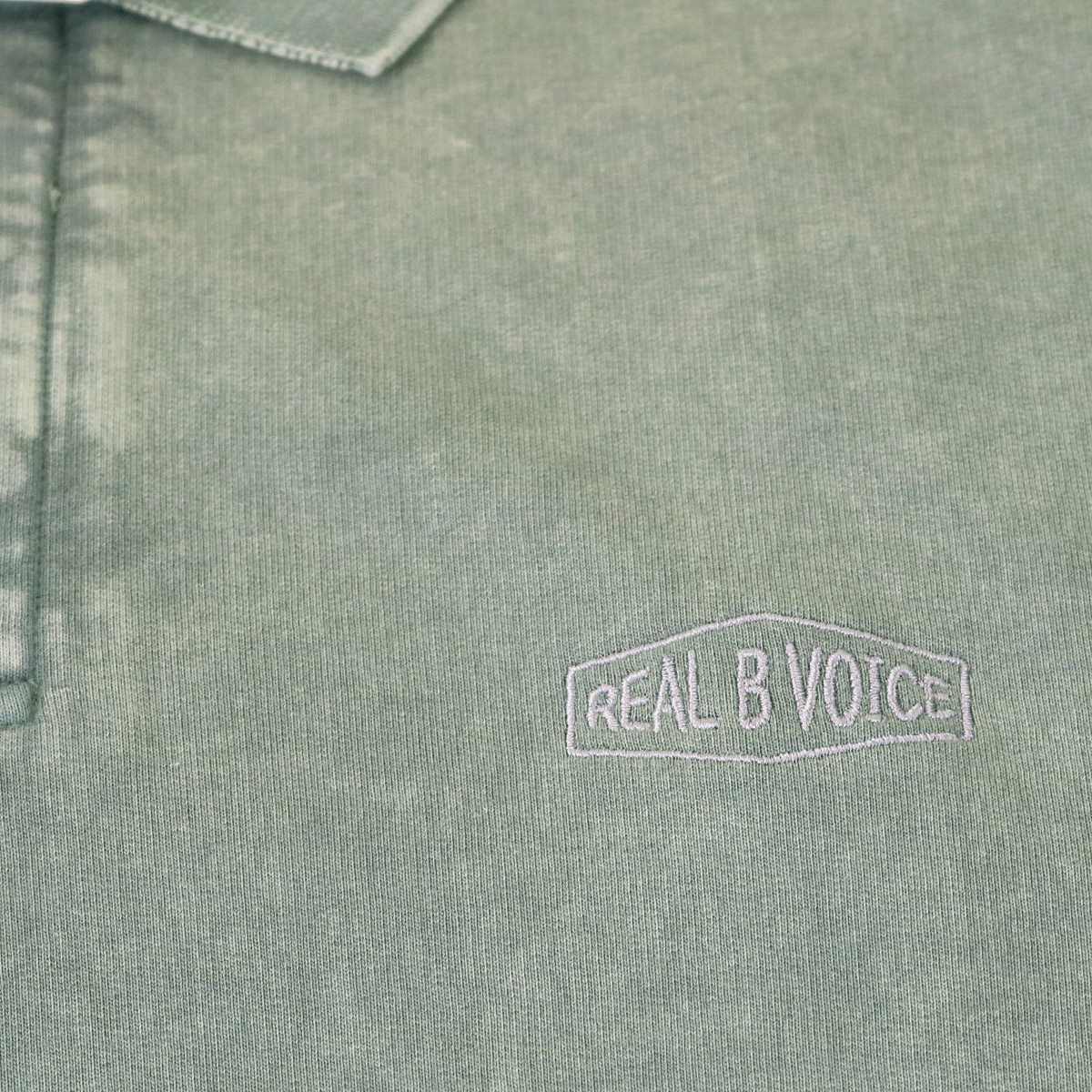 RBV LOGO PIGMENT POLO SHIRT BIG SIZE