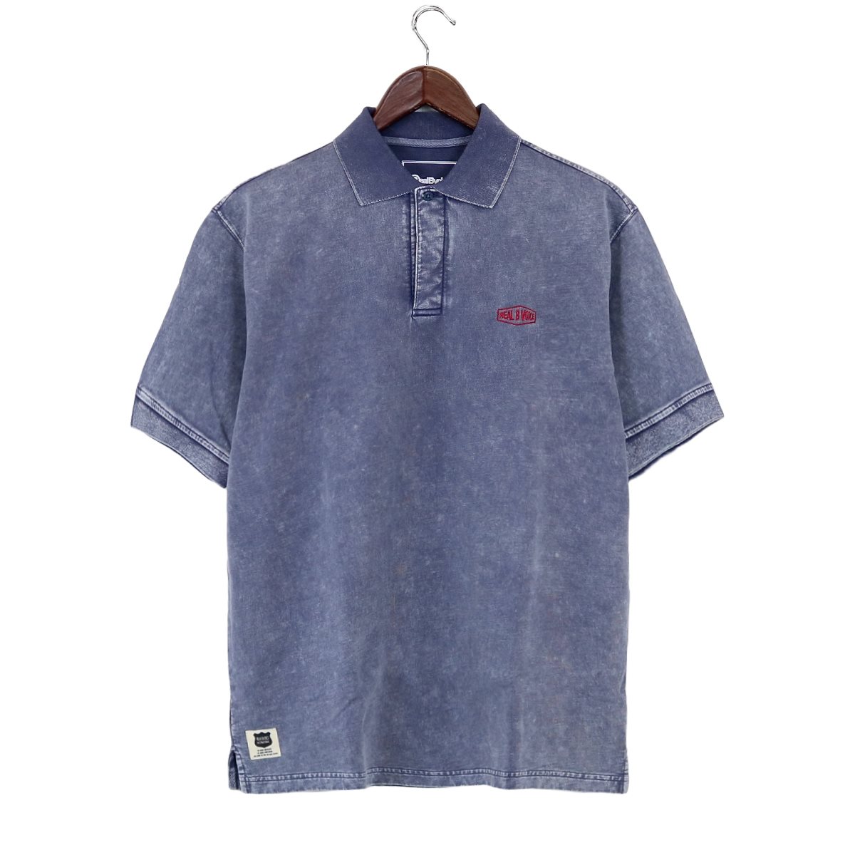 RBV LOGO PIGMENT POLO SHIRT BIG SIZE