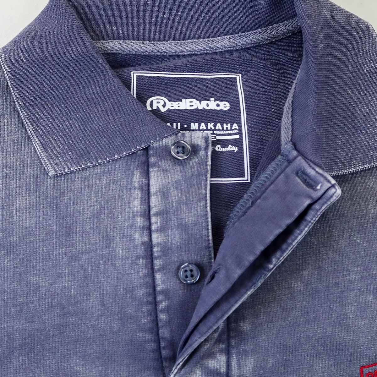 RBV LOGO PIGMENT POLO SHIRT BIG SIZE