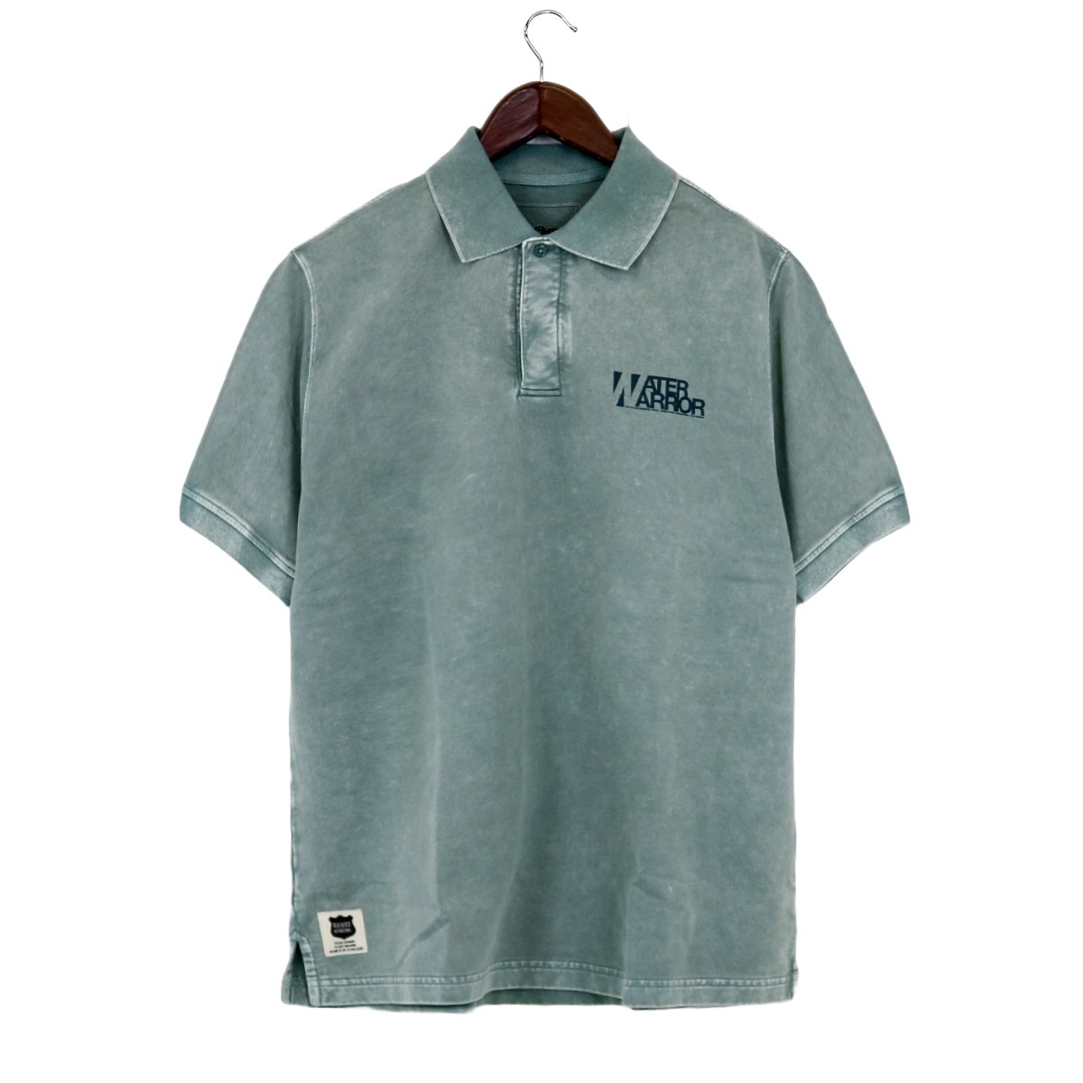 WW FLAG PIGMENT POLO SHIRT BIG SIZE