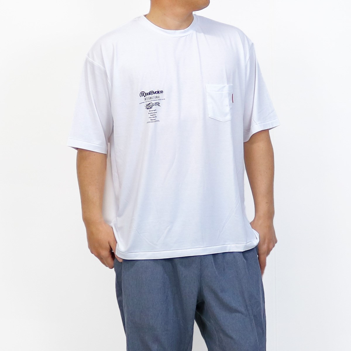 SPIRIT DRY STRETCH POCKET T-SHIRT