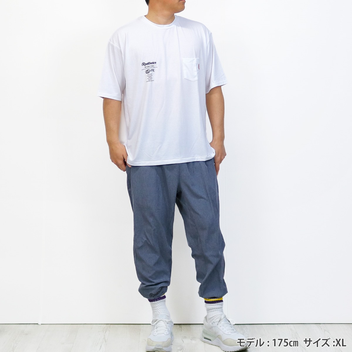 SPIRIT DRY STRETCH POCKET T-SHIRT