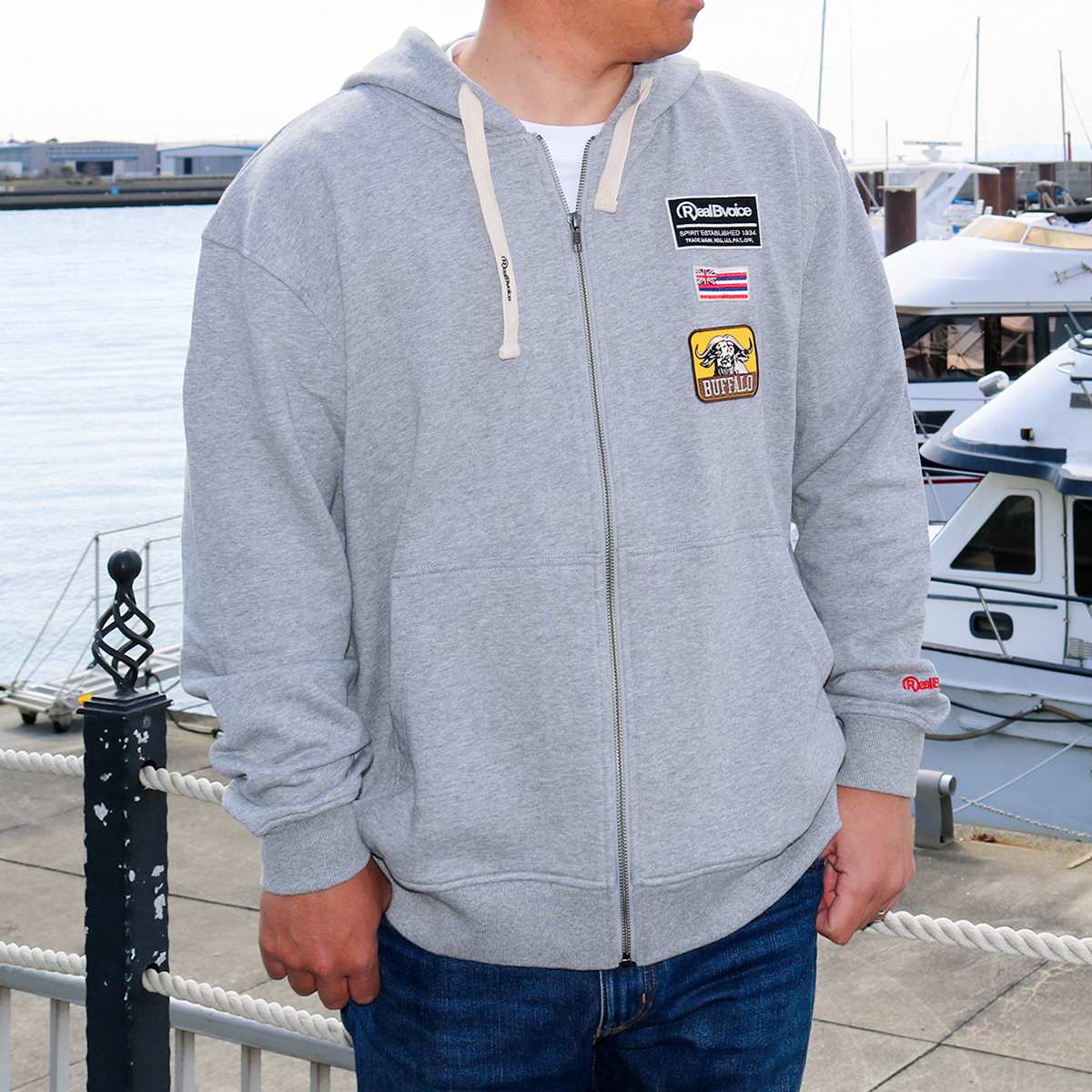 RBV PATCH LOGO ZIP PARKA