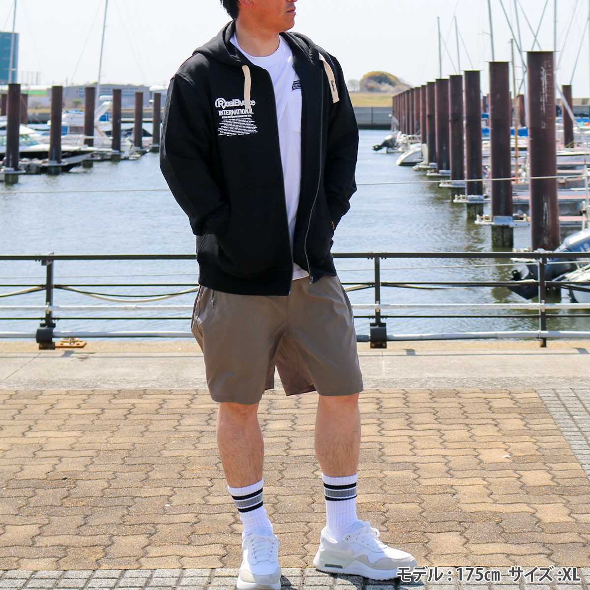 DOUBLE LOGO ZIP PARKA