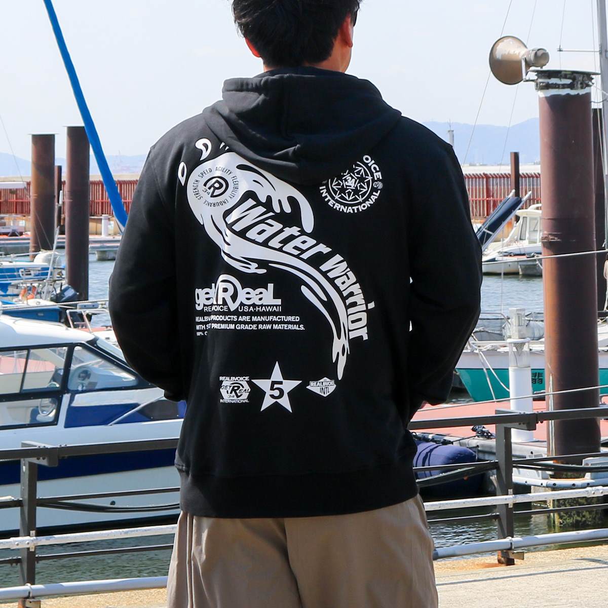 DOUBLE LOGO ZIP PARKA