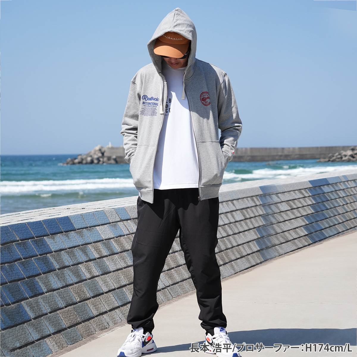 DOUBLE LOGO ZIP PARKA