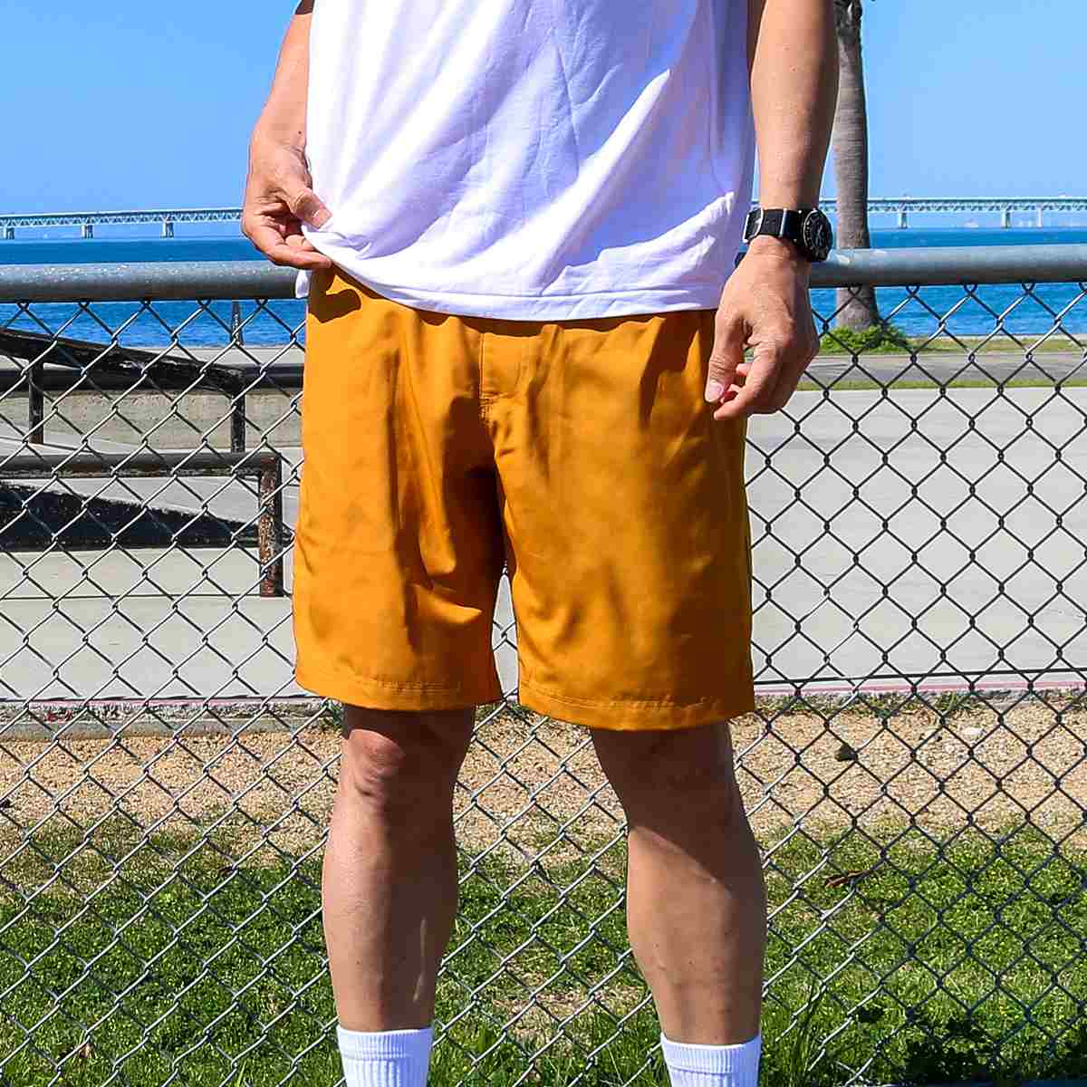 NO-PANTS STYLE DRY STRETCH SHORTS